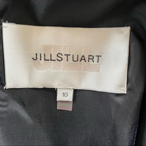Jill Stuart Black Bow Cocktail Dress 10 - Picture 5 of 6